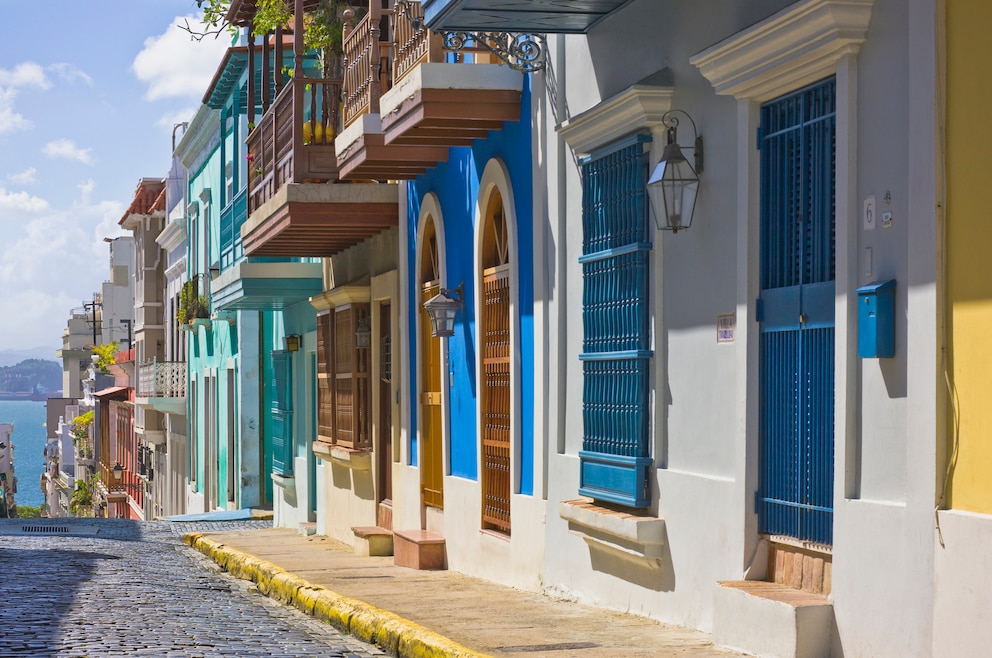 Old San Juan ist die Altstadt der Puerto Ricanischen Hauptstadt 