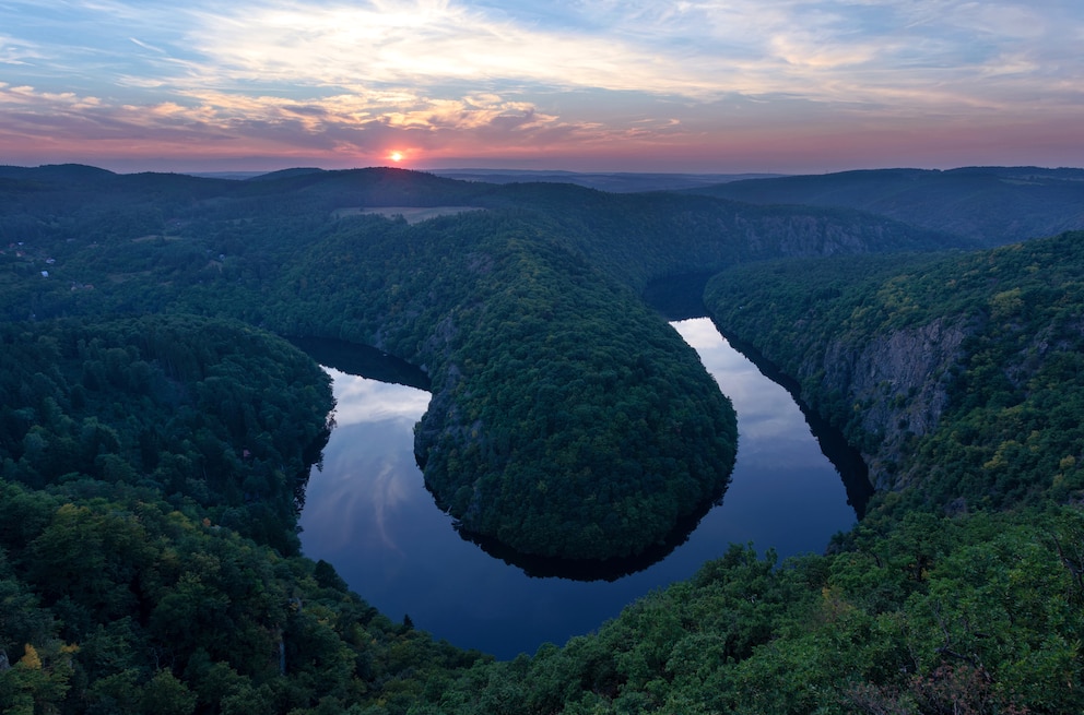 Die Flussschleife der Moldau, Vyhlidka Maj