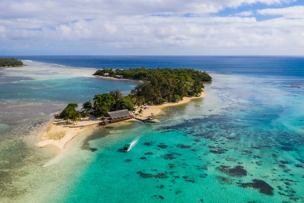 Vanuatu erstreckt sich über eine Länge von 1300 Kilometern