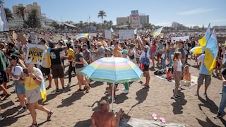 Demonstration gegen Overtourism auf den Kanaren