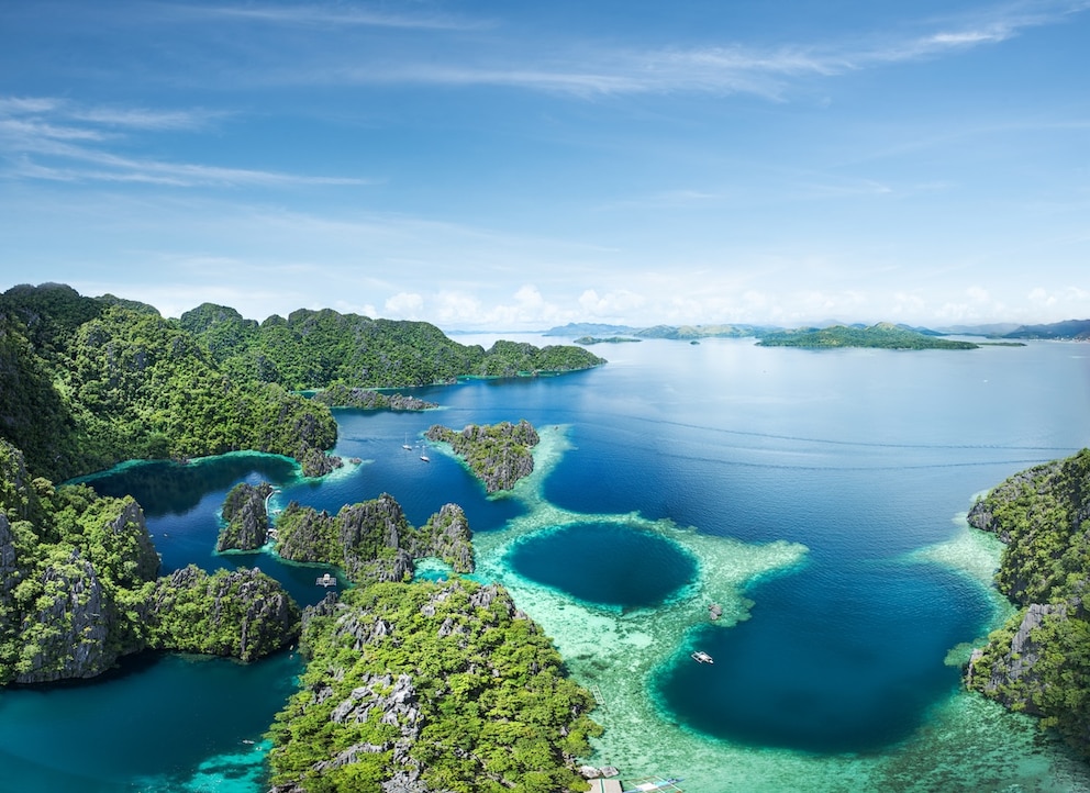 Zwei Nationalparks und zahlreiche Naturschutzgebiete tragen zur Erhaltung der paradiesischen Umgebung auf Palawan bei