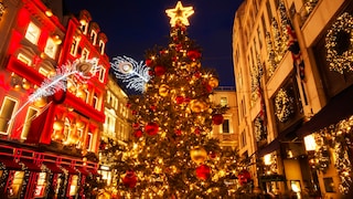 Einige Orte wie London geben sich zur Weihnachtszeit besonders viel Mühe, festliche Gefühle aufkommen zu lassen