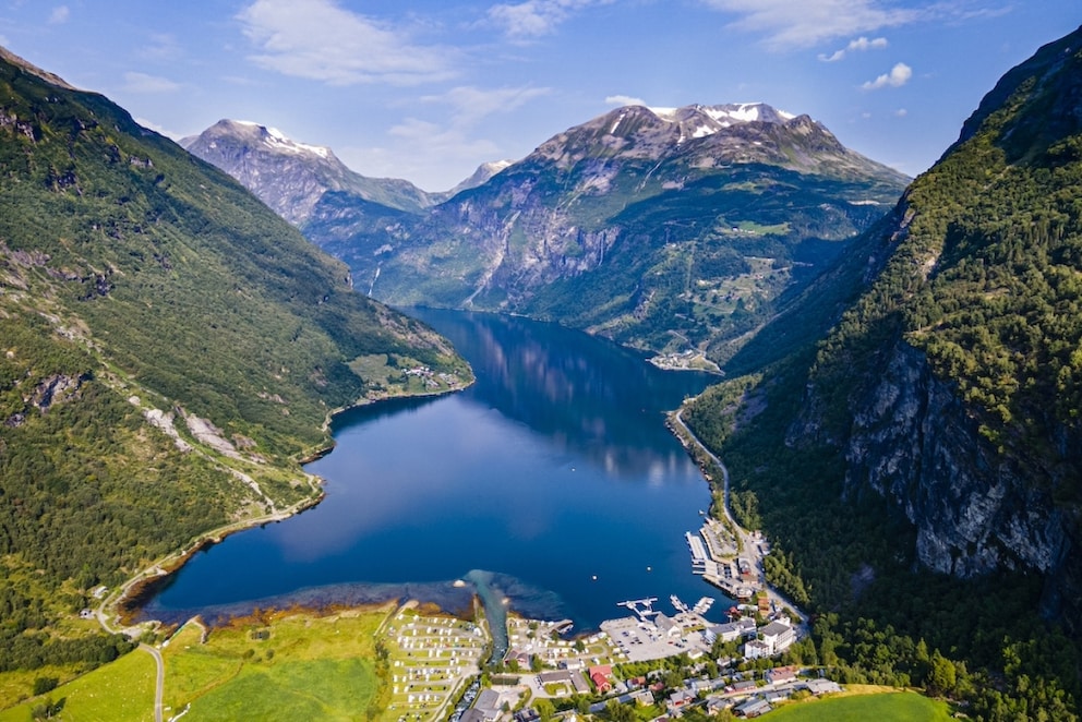 Auch der Geirangerfjord in Norwegen konnte die Autoren begeistern