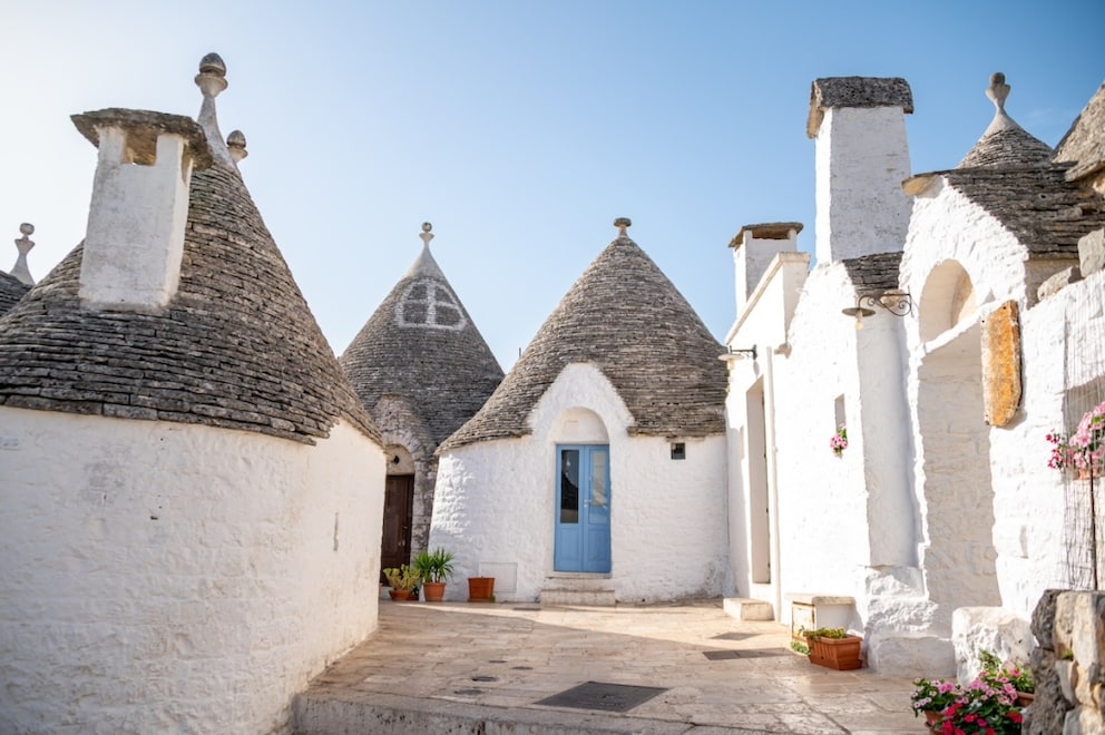 Die Trulli-Häuser sind eine der größten Attraktionen Apuliens