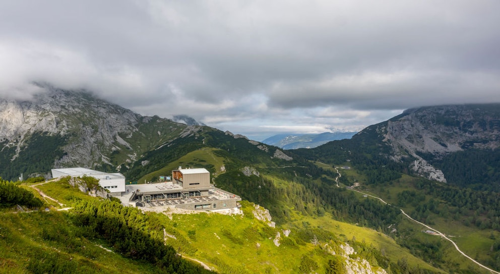 Früher wurde die Berghütte von Jenner am Königssee auch von Skifans genutzt