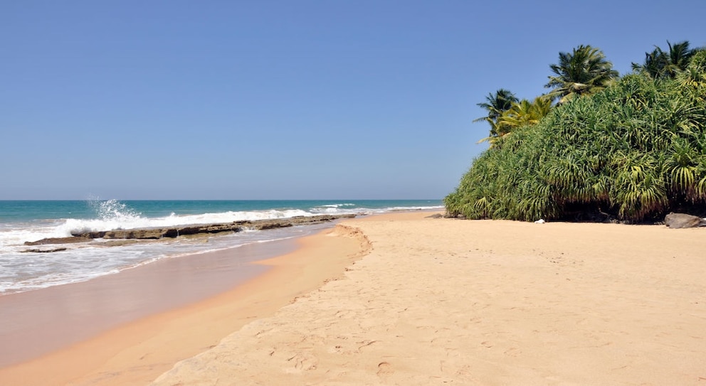 Der Strand Benota Beach gilt nicht ohne Grund als einer der schönsten Strände Sri Lankas