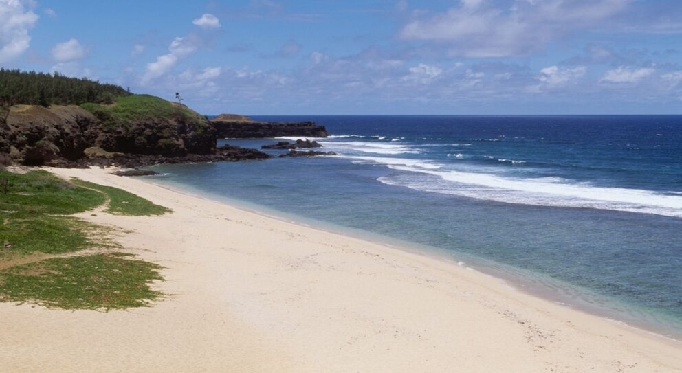Gris Gris Beach in Mauritius stands out for its untouched nature