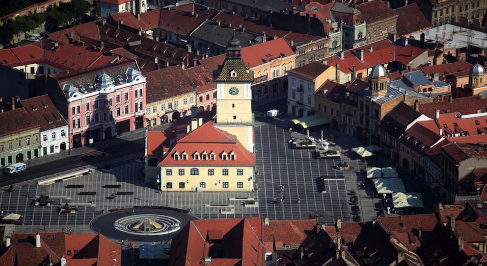 Die transsilvanische Stadt Brasov heißt auf deutsch Kronstadt