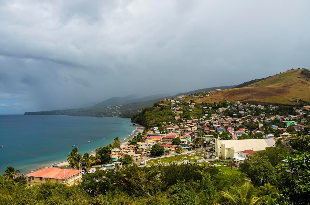 Saint Joseph ist ein Dorf auf Dominica 