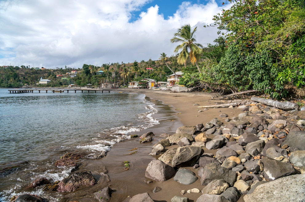 Toucari Bay im Nordwesten Dominicas