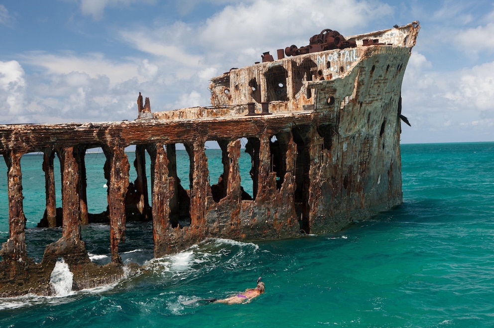 Wrack der SS Sapona bei Bimini