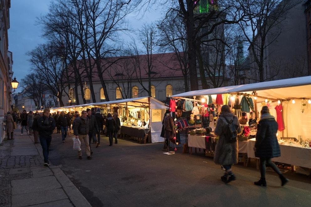 Der Umwelt- und Weihnachtsmarkt findet in Berlin-Mitte statt