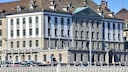 In diesem Gebäude verbirgt sich die bei Touristen beliebte „Blüemlihalle“