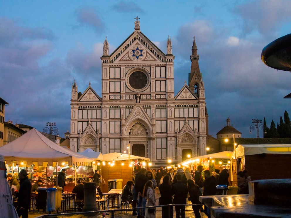 Der in Florenz unter den besten Weihnachtsmärkten der Welt