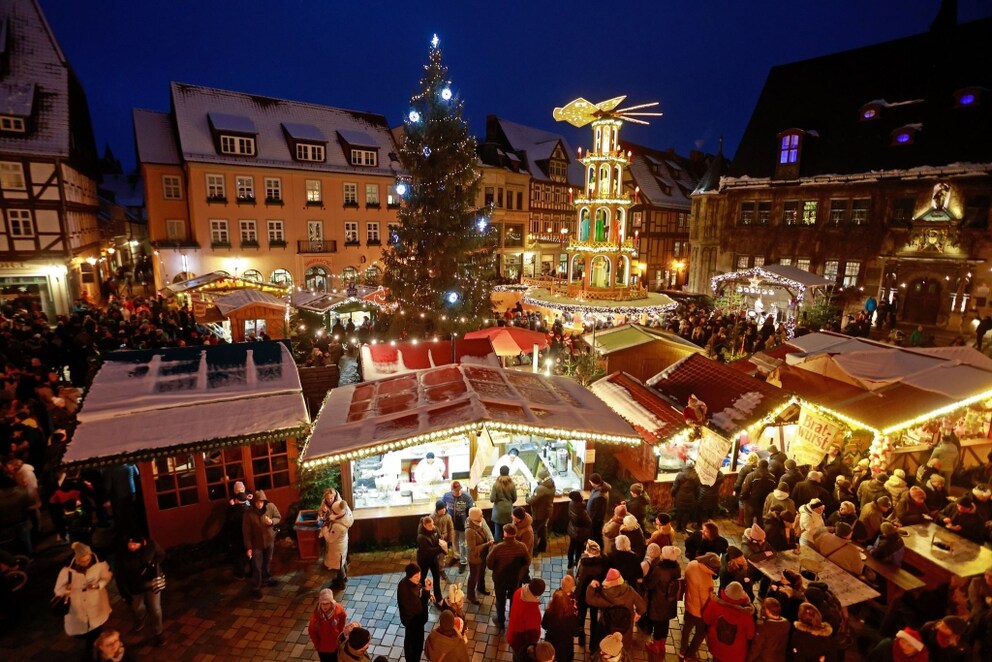 Weihnachtsmarkt in Quedlinburg