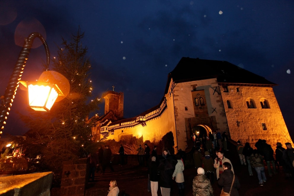 Weihnachtsmarkt auf der Wartburg