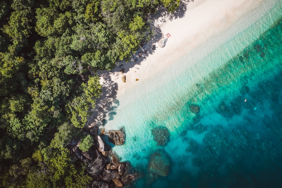 Fitzroy Island Beach bei Cairns in Australien