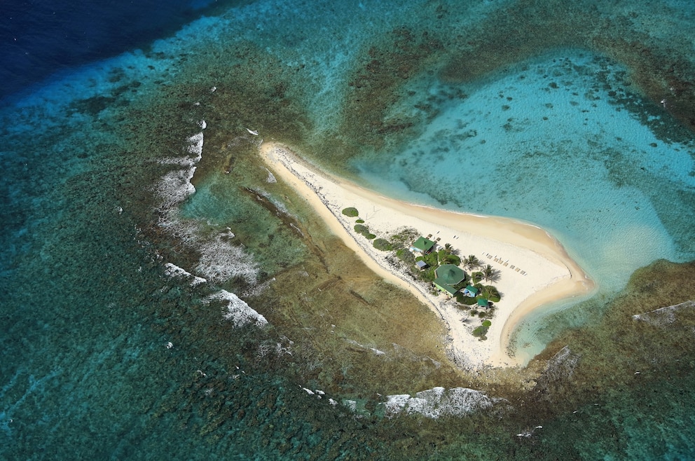 Sandy Island ist eine unbewohnte Nebeninsel Anguillas 