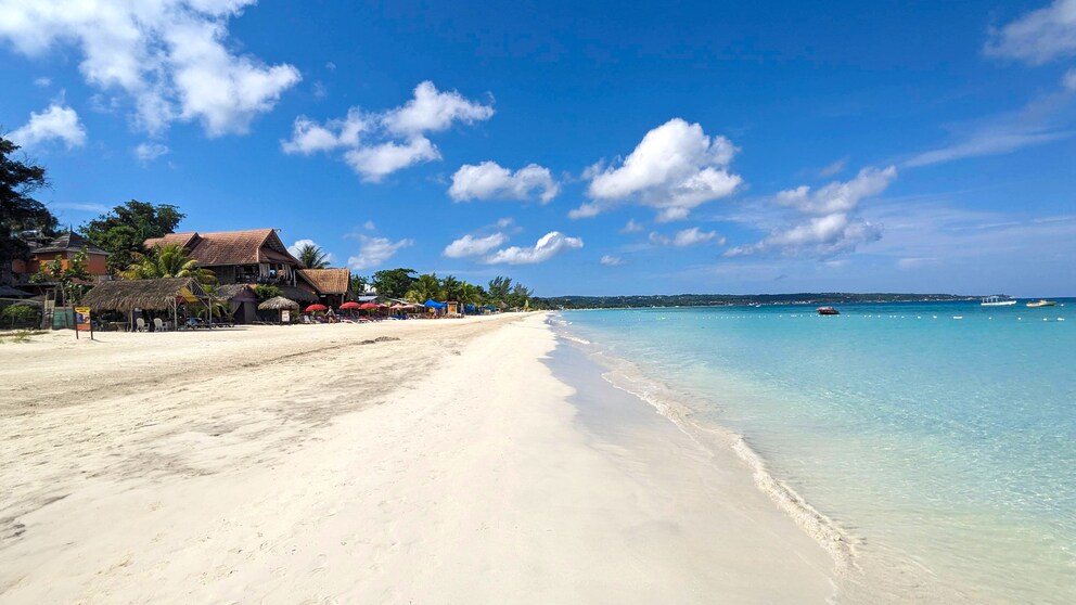 Seven Mile Beach auf Jamaika