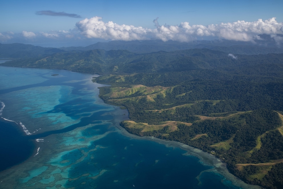 Vanua Levu auf Fidschi ist ein tropisches Ziel im Südpazifik