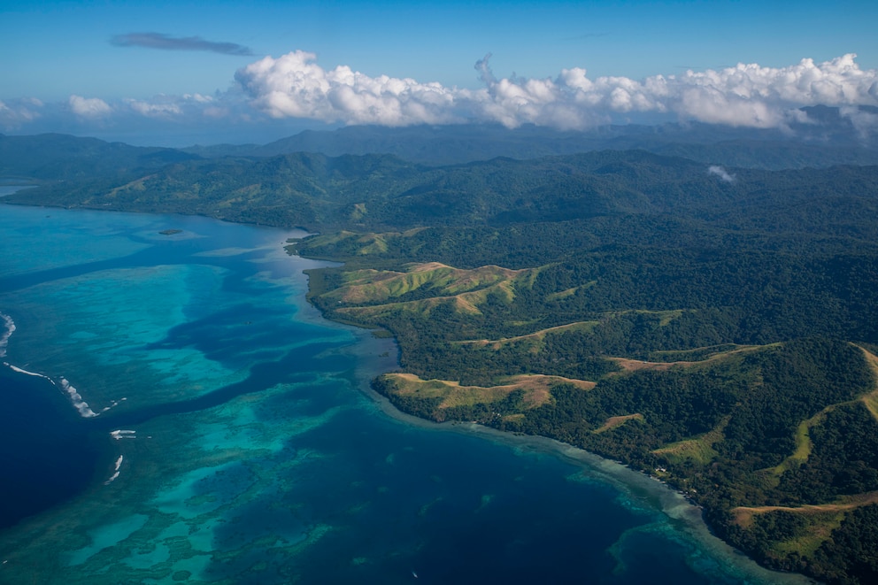 Vanua Levu auf Fidschi ist ein tropisches Ziel im Südpazifik