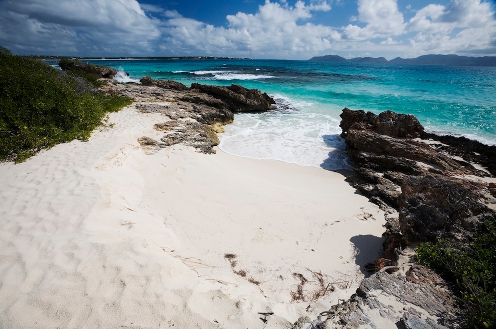 Rendezvous Bay an der südwestlichen Küste Anguillas 