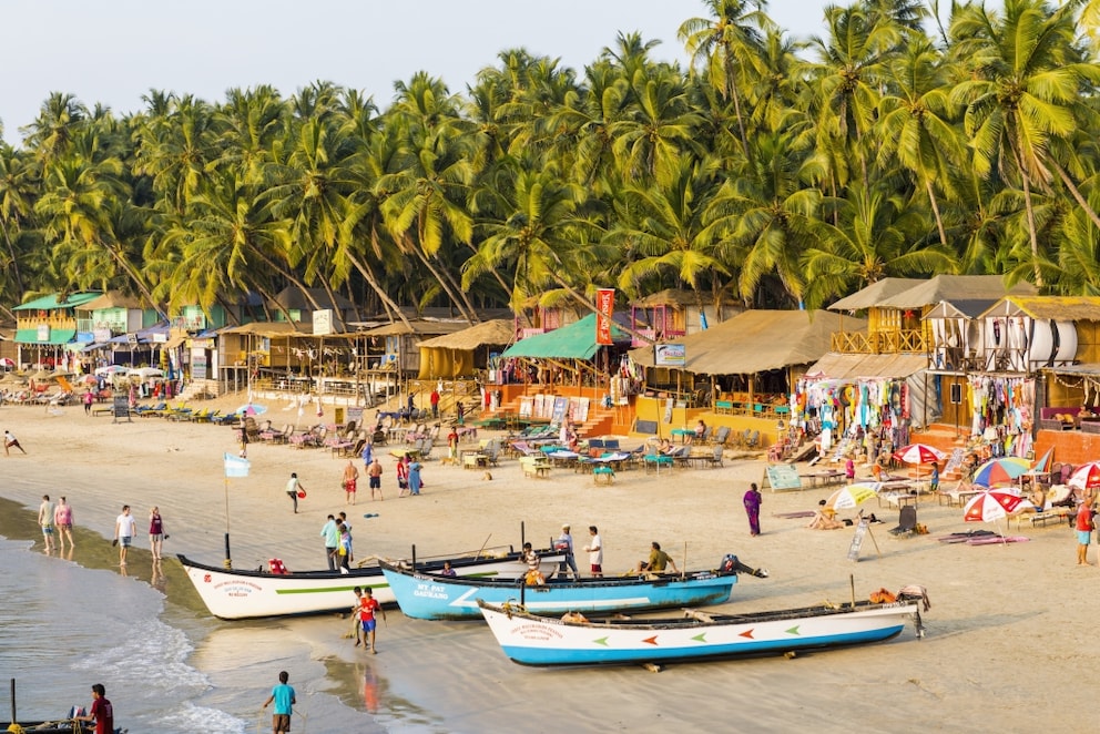 Palolem Beach im indischen Goa