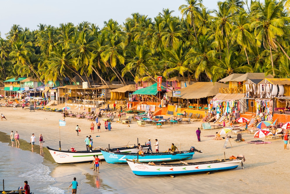 Palolem Beach im indischen Goa