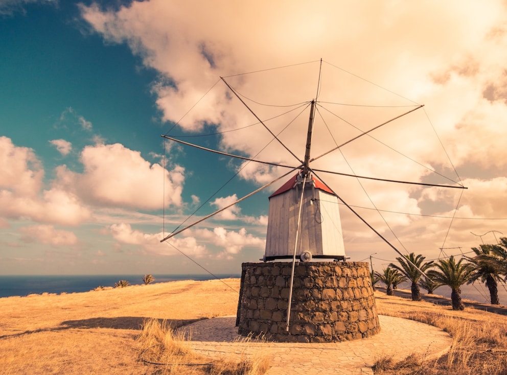 One of the few remaining windmills on Porto Santo