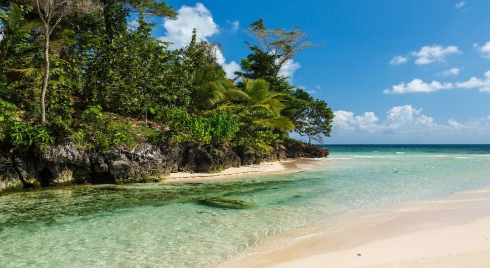 Der Playa Rincón befindet sich am äußersten Ende der Halbinsel Samaná im Norden der Dominikanischen Republik