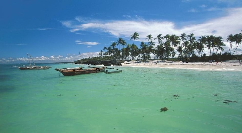 Matemwe Beach is located in the northeast of Zanzibar