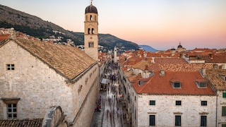 Dubrovnik: Im überfülltesten Urlaubsort Europas Dubrovnik sind bereits in der Nebensaison große Mengen an Touristen unterwegs