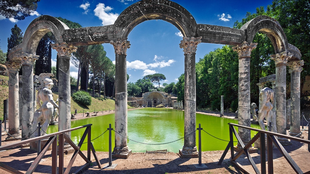 Die Villa Adriana wurde 1999 zum UNESCO-Weltkulturerbe erklärt