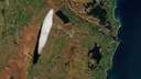 Wolke über Neuseeland, konkret: eine Lenticularis-Wolke