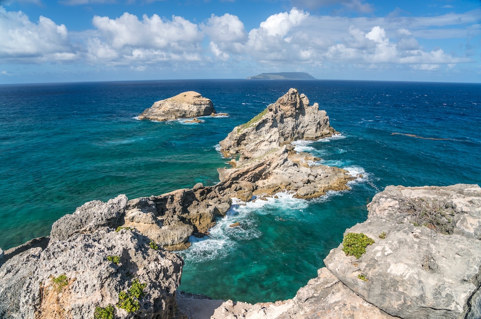 Pointe des Châteaux ist der östlichste Zipfel von Grande-Terre