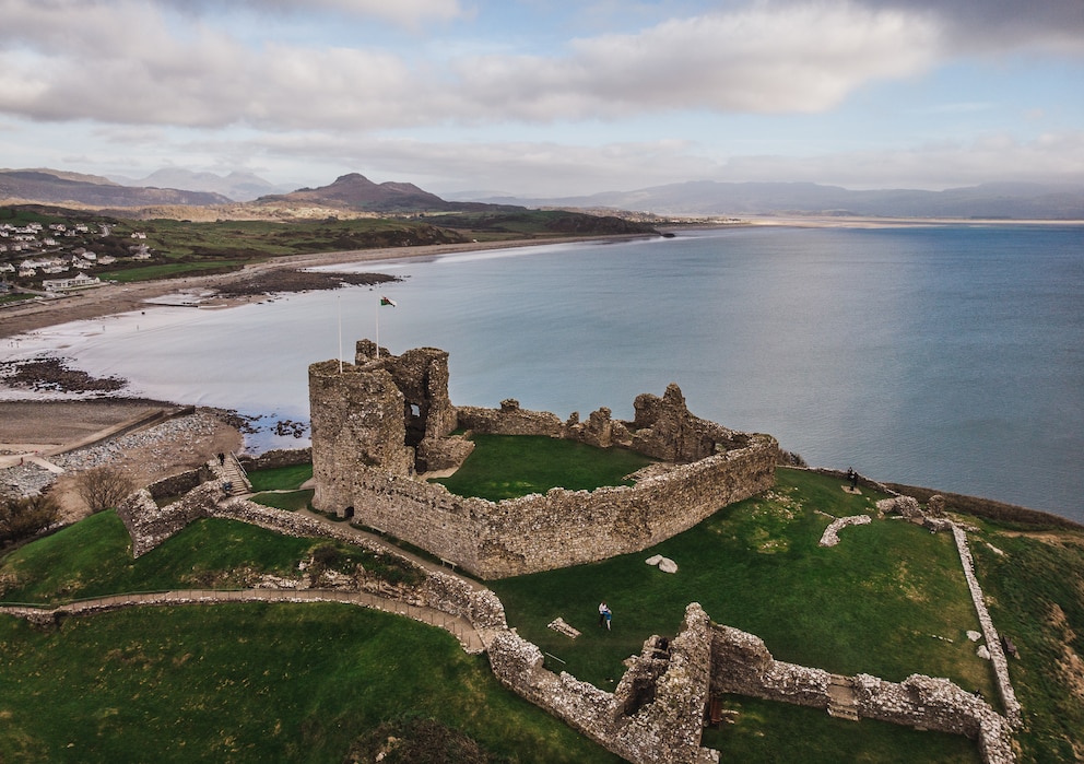 Criccieth Castle, Nordwales