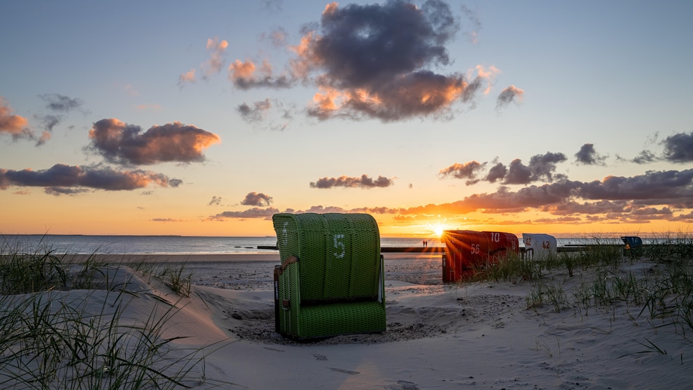 Strand von Borkum