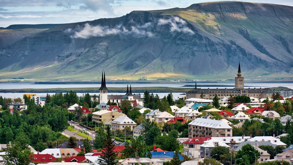 Islands Hauptstadt Reykjavík