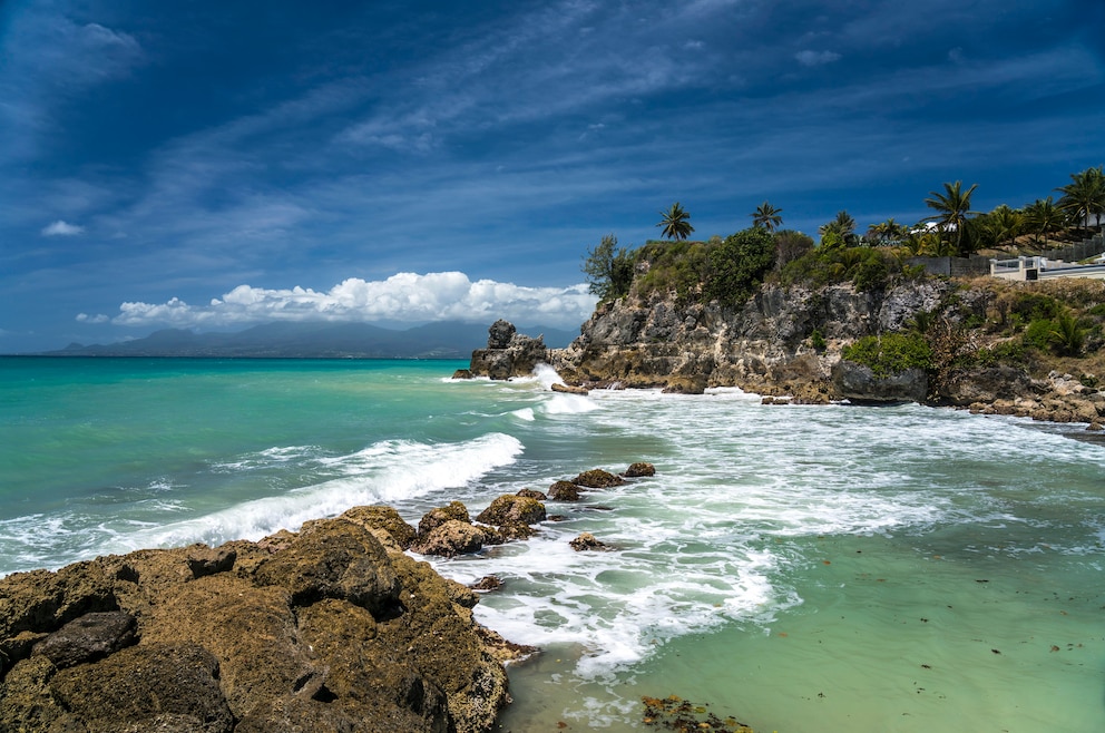 Le Gosier ist eine Stadt im Süden der Insel Grande-Terre