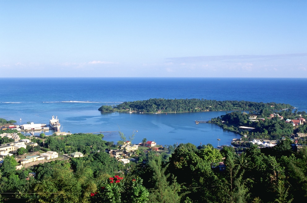 Port Antonio ist eine Stadt an der Nordost-Küste von Jamaika