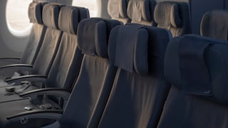 Die letzte Reihe im Flugzeug hat durchaus ihre Vorzüge