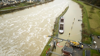 Mosel gesperrt