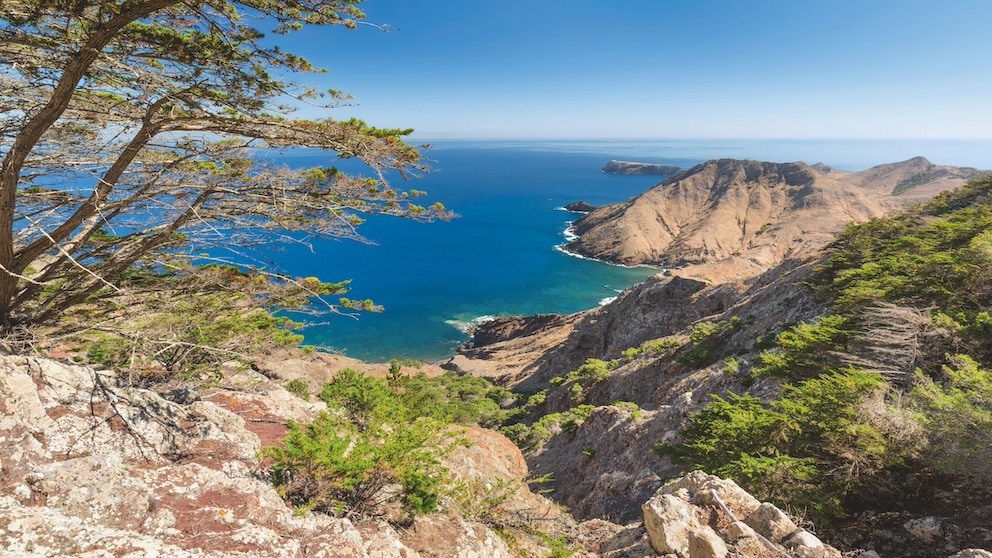 Der Ausblick vom Pico Branco auf Porto Santo entlohnt für alle Mühen