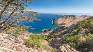 Der Ausblick vom Pico Branco auf Porto Santo entlohnt für alle Mühen