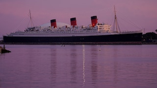 Die RMS Queen Mary in Long Beach: Früher ein Luxus-Liner, heute ein Hotel-Schiff