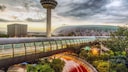 Changi Airport in Singapur: Auch der bereits mehrmals als bester Flughafen weltweit gekürte Airport findet sich in der Bestenliste