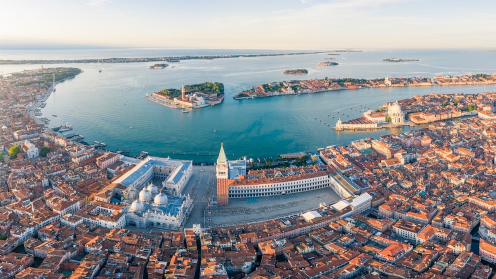 In der Lagune von Venedig gibt es eine neue Insel mit dem Namen Bacàn