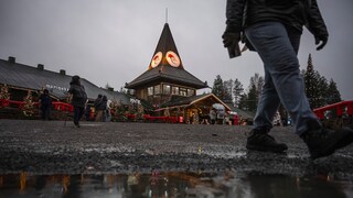 Weihnachten in Lappland zeigt sich dieses Jahr von einer tristen Seite