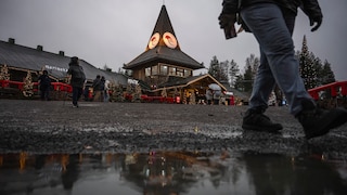 Weihnachten in Lappland zeigt sich dieses Jahr von einer tristen Seite