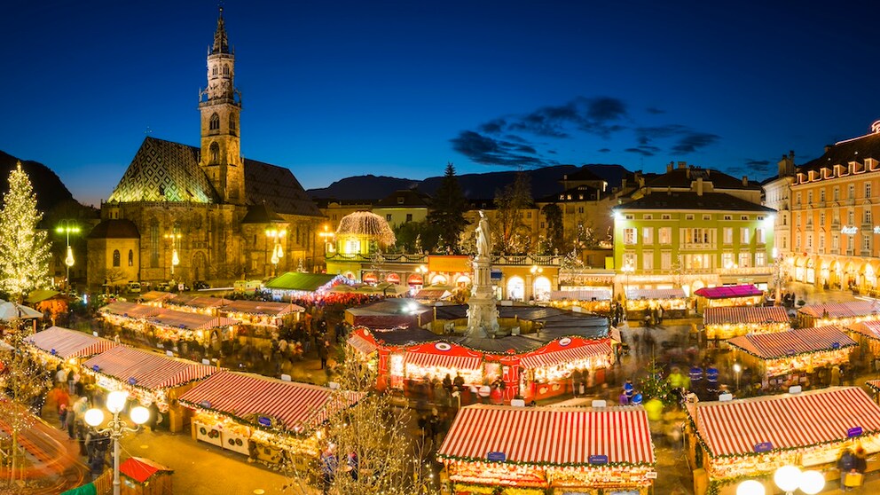 Weihnachtsmarkt in Bozen: Dieser italienische Weihnachtsmarkt ist laut einer neuen Analyse der Geheimtipp schlechthin
